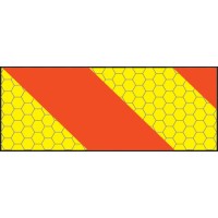 ECE70 Vehicle Marking Plate - Right Hand Horizontal Chevron - TESTTTTT!!!!! ECE70 Vehicle Marking Plate - Right Hand Horizontal Chevron - TESTTTTT!!!!!