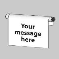 Your Message Here - Roll Top Sign - Landscape - TESTTTTT!!!!! Your Message Here - Roll Top Sign - Landscape - TESTTTTT!!!!!