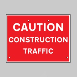 Re-Flex Sign - Caution - Construction Traffic - TESTTTTT!!!!! Re-Flex Sign - Caution - Construction Traffic - TESTTTTT!!!!!