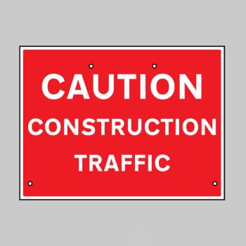 Re-Flex Sign - Caution - Construction Traffic - TESTTTTT!!!!! Re-Flex Sign - Caution - Construction Traffic - TESTTTTT!!!!!