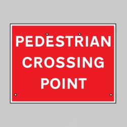 Re-Flex Sign - Pedestrian Crossing Point - TESTTTTT!!!!! Re-Flex Sign - Pedestrian Crossing Point - TESTTTTT!!!!!