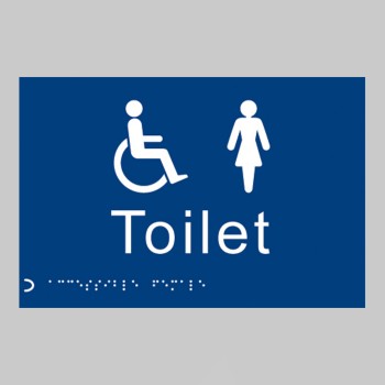 Braille - Toilet Ladies / Disabled - TESTTTTT!!!!! 