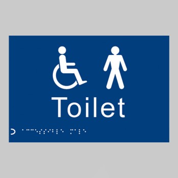 Braille - Toilet Gents / Disabled - TESTTTTT!!!!! 