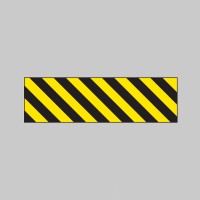 Hazard Marker (Right Hand) - Reflective Aluminium - TESTTTTT!!!!! Hazard Marker (Right Hand) - Reflective Aluminium - TESTTTTT!!!!!