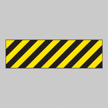 Hazard Marker (Left Hand) - Reflective Aluminium - TESTTTTT!!!!! Hazard Marker (Left Hand) - Reflective Aluminium - TESTTTTT!!!!!