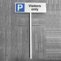 Parking - Visitors Only - Verge Sign - TESTTTTT!!!!! Parking - Visitors Only - Verge Sign - TESTTTTT!!!!!