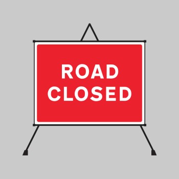 Fold Up Sign - Road Closed - 1050 x 750mm - TESTTTTT!!!!! Fold Up Sign - Road Closed - 1050 x 750mm - TESTTTTT!!!!!
