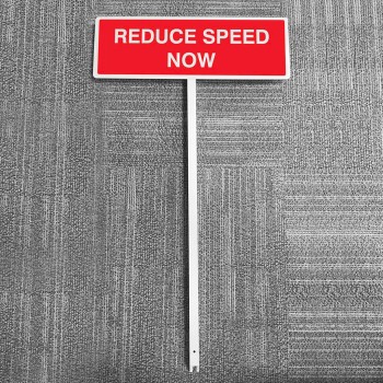 Reduce Speed Now - Verge Sign - TESTTTTT!!!!! 