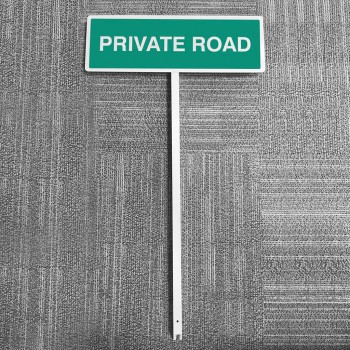 Private Road - Verge Sign - TESTTTTT!!!!! 
