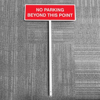 No Parking Beyond this Point - Verge Sign - TESTTTTT!!!!! 