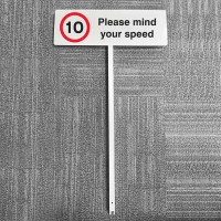 10mph - Please Mind Your Speed - Verge Sign - TESTTTTT!!!!! 10mph - Please Mind Your Speed - Verge Sign - TESTTTTT!!!!!