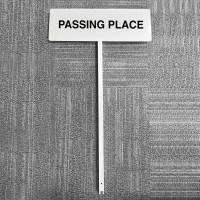 Passing Place - Verge Sign - TESTTTTT!!!!! Passing Place - Verge Sign - TESTTTTT!!!!!