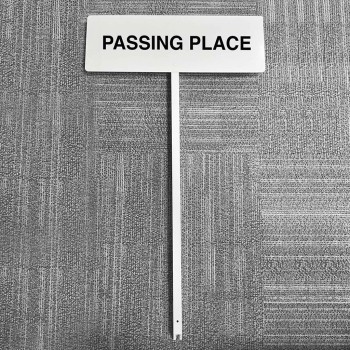 Passing Place - Verge Sign - TESTTTTT!!!!! 