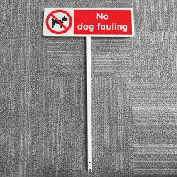 No Dog Fouling - Verge Sign - TESTTTTT!!!!! 