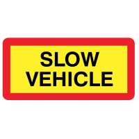 Slow Vehicle Panel - Short Length - TESTTTTT!!!!! Slow Vehicle Panel - Short Length - TESTTTTT!!!!!