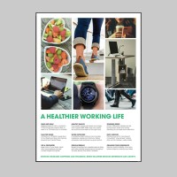 A Healthier Working Life - Poster - TESTTTTT!!!!! 