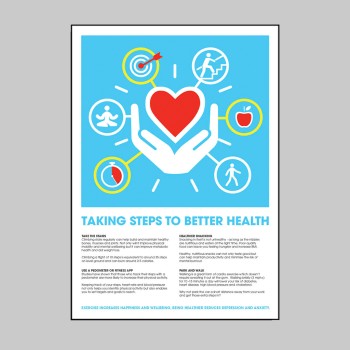 Taking Steps to Better Health - Poster - TESTTTTT!!!!! Taking Steps to Better Health - Poster - TESTTTTT!!!!!