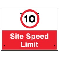 Re-Flex Sign - 10mph Site Speed Limit - TESTTTTT!!!!! 