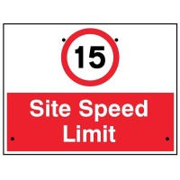 Re-Flex Sign - 15mph Site Speed Limit - TESTTTTT!!!!! 