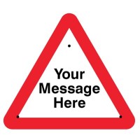 Your Message Here - Custom Re-Flex Sign - TESTTTTT!!!!! 