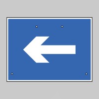 Re-Flex Sign - One Way Arrow Only - TESTTTTT!!!!! 