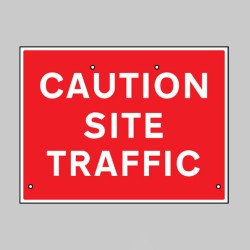 Re-Flex Sign - Caution - Site Traffic - TESTTTTT!!!!! Re-Flex Sign - Caution - Site Traffic - TESTTTTT!!!!!