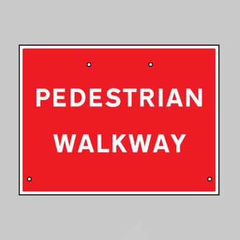 Re-Flex Sign - Pedestrian Walkway - TESTTTTT!!!!! Re-Flex Sign - Pedestrian Walkway - TESTTTTT!!!!!