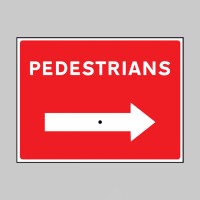 Pedestrians with Wing Nut Reversible Arrow - TESTTTTT!!!!! Pedestrians with Wing Nut Reversible Arrow - TESTTTTT!!!!!