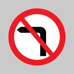 No Left Turn - Class R2 - Permanent - TESTTTTT!!!!! No Left Turn - Class R2 - Permanent - TESTTTTT!!!!!