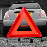 Vehicle Warning Triangle with Case - TESTTTTT!!!!! 
