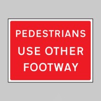Pedestrians Use Other Footway - Class RA1  - TESTTTTT!!!!! 