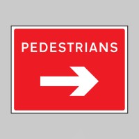 Pedestrians - Arrow Right - Class RA1  - TESTTTTT!!!!! 