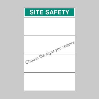 Custom Site Safety Board - Select 4 Signs - TESTTTTT!!!!! Custom Site Safety Board - Select 4 Signs - TESTTTTT!!!!!