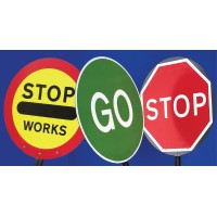 Stop / Go Lollipop Sign - TESTTTTT!!!!! Stop / Go Lollipop Sign - TESTTTTT!!!!!