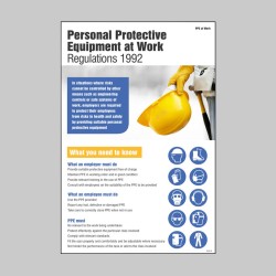 Personal Protective Equipment Regulations 1992 - Poster - TESTTTTT!!!!! 