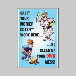 Your Mother Doesn't Work Here - Poster - TESTTTTT!!!!! 