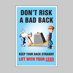 Don't Risk a Bad Back - Poster - TESTTTTT!!!!! Don't Risk a Bad Back - Poster - TESTTTTT!!!!!