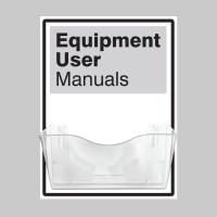 Equipment User Manuals - Document Holder - TESTTTTT!!!!! Equipment User Manuals - Document Holder - TESTTTTT!!!!!