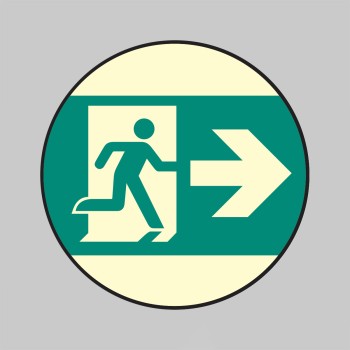 Emergency Exit - Right - Floor Marker - TESTTTTT!!!!! 