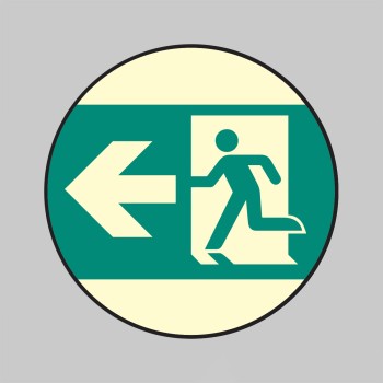 Emergency Exit - Left - Floor Marker - TESTTTTT!!!!! 