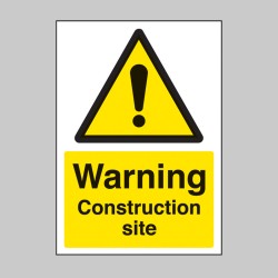 A4 Warning - Construction Site - TESTTTTT!!!!! 