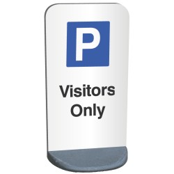 Visitors Parking Only - Temporary Sign - TESTTTTT!!!!! 
