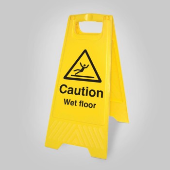 Caution - Wet Floor - Self Standing Floor Sign - TESTTTTT!!!!! Caution - Wet Floor - Self Standing Floor Sign - TESTTTTT!!!!!