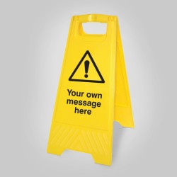 Your Message Here - Self Standing Folding Sign - TESTTTTT!!!!! 