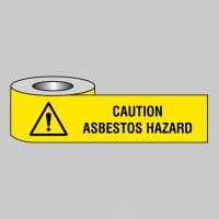 Caution - Asbestos Hazard - Barrier Tape - TESTTTTT!!!!! Caution - Asbestos Hazard - Barrier Tape - TESTTTTT!!!!!
