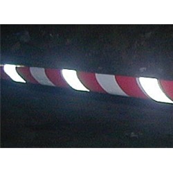 Red & White - Reflective Barrier Tape - TESTTTTT!!!!! Red & White - Reflective Barrier Tape - TESTTTTT!!!!!