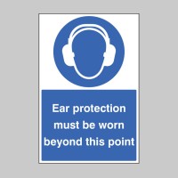 Ear Protection Must be Worn - Floor Graphic - TESTTTTT!!!!! Ear Protection Must be Worn - Floor Graphic - TESTTTTT!!!!!