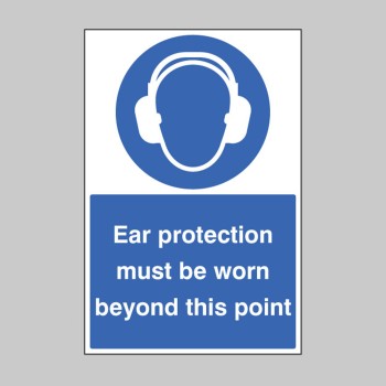 Ear Protection Must be Worn - Floor Graphic - TESTTTTT!!!!! Ear Protection Must be Worn - Floor Graphic - TESTTTTT!!!!!