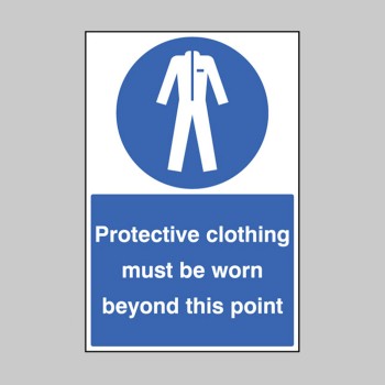 Protective Clothing Must be Worn - Floor Graphic - TESTTTTT!!!!! Protective Clothing Must be Worn - Floor Graphic - TESTTTTT!!!!!