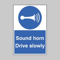 Sound Horn Drive Slowly - Floor Graphic - TESTTTTT!!!!! Sound Horn Drive Slowly - Floor Graphic - TESTTTTT!!!!!